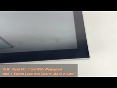 （PPC-C156WAC） غلاف من سبائك الألومنيوم بالكامل مقاس 15.6 بوصة J6412 كمبيوتر صناعي متعدد الإمكانات