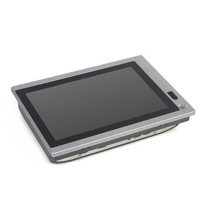 DC IN 9V - 36V لوحة صناعية PC HMI 10 بوصة I7-8565U وحدة المعالجة المركزية الألومنيوم الإسكان