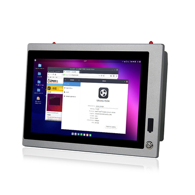 I5-8265U Industrial All In One Panel PC 10 بوصة لوحة الكمبيوتر مع DC IN 9V - 36V