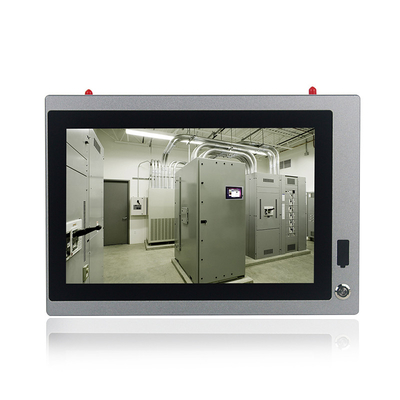 TPM2.0 لوحة اللمس الصناعية PC I7-8565U وحدة المعالجة المركزية مع 2 COM RS232 / RS422 / RS485