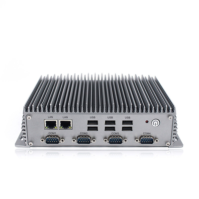 I7-8565U كمبيوتر صناعي صغير بدون مروحة مزود بتقنية WiFi Bluetooth اختياري