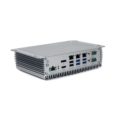 كمبيوتر صغير بدون مروحة مدمج J6412 DDR4 M.2 SSD 3xRJ45 Lan Linux / Win10 Pro