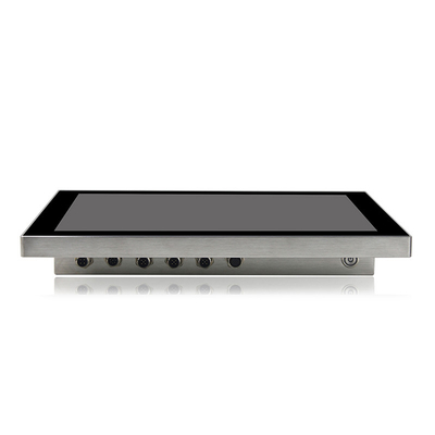سطح المكتب في الهواء الطلق INOX IP69K لوحة PC I3 مقاوم للماء جدار جبل الكمبيوتر الصناعي