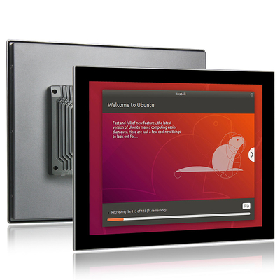 17 بوصة Vesa Mount Industrial Embedded PC 10 Point PCAP Touch DC 9-36V