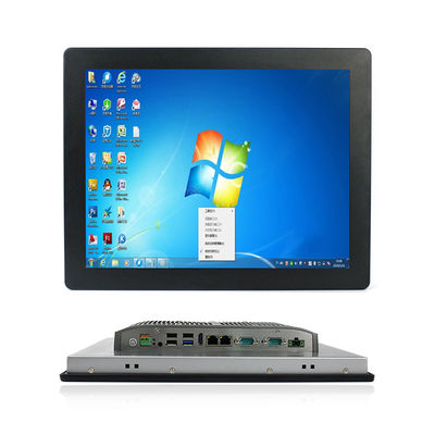 شاشة لمس عالية الدقة 1080P HMI Panel Pc تعمل باللمس 15 بوصة TFT LED Windows 10