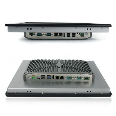 100 * 100mm 8th I3 5 سلك شاشة تعمل باللمس الصناعية ، OEM Vesa Mount PC
