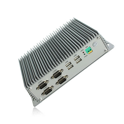 Windows7 Rugged Embedded Computer 4 * RS232 الاستخدام الصناعي