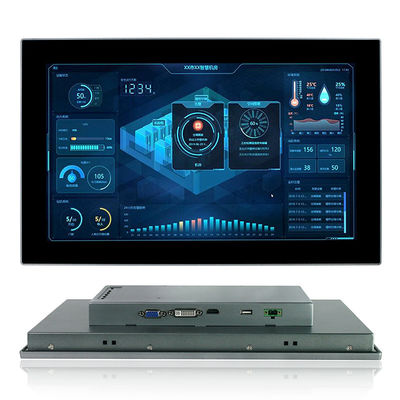 400cd / M2 AC240V شاشة تعمل باللمس الصناعية مقاس 17.3 بوصة VESA 100X100