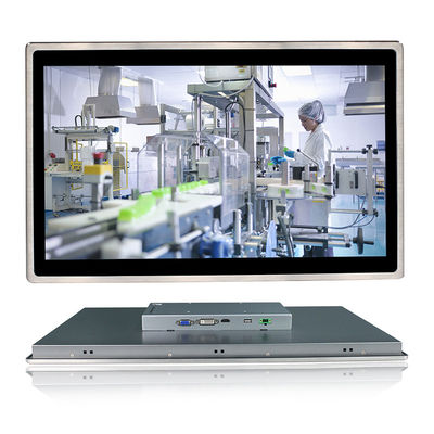 شاشة لمس VESA SUS304 PCAP تعمل باللمس 1920 × 1080 250cd / M2 FHD LED