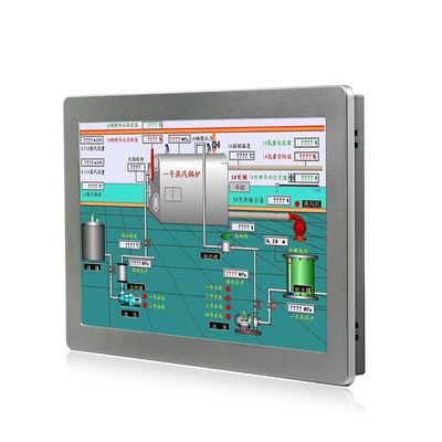 شاشة Ip66 VESA مقاومة للماء مقاومة للماء 600cd / m2 J1900 مع TPM 2.0