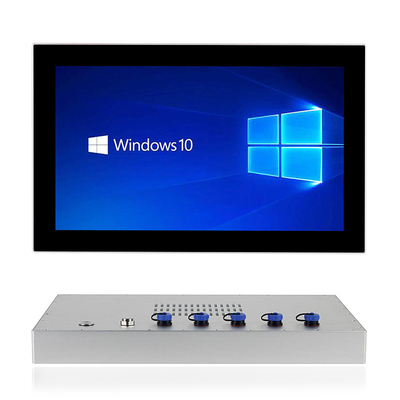 جفل Core I3 I5 Industrial Touch Panel PC IP66 IP69k مقاوم للماء بدون مروحة مقاس 15.6 بوصة