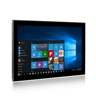 الكمبيوتر الشخصي المزود بلوحة اللمس الأمامية IP65 يعمل بنظام Windows 8th Gen Core I5 ​​/ I7 لحلول HMI