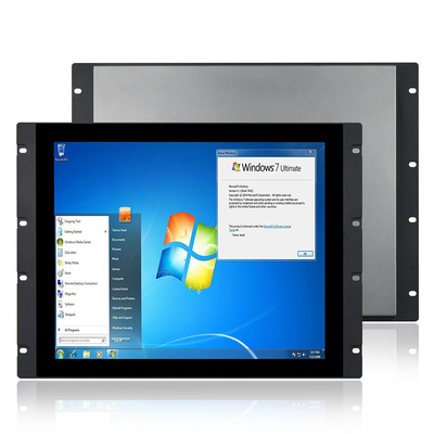 بدون مروحة الكل في واحد شاشة تعمل باللمس HMI Computer Linux / Windows Rugged Industrial Panel PC