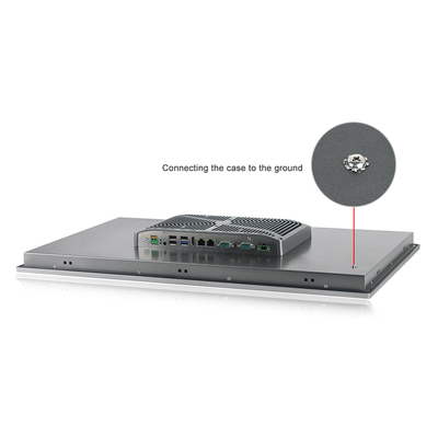لوحة اللمس الصناعية بدون مروحة PC Dual Lan Pc Vesa Mount 24 &quot;1920 X 1080