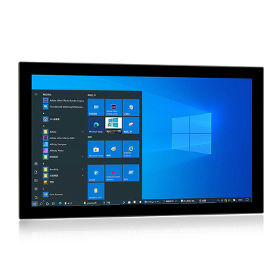 Windows11 Industrial All In One كمبيوتر يعمل باللمس مقاس 24 بوصة TFT LED 1920 X 1080