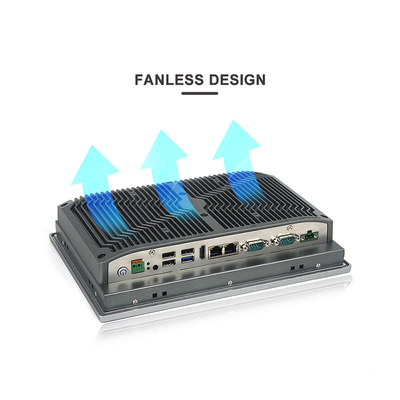 I5-8265U Industrial All In One Panel PC 10 بوصة لوحة الكمبيوتر مع DC IN 9V - 36V