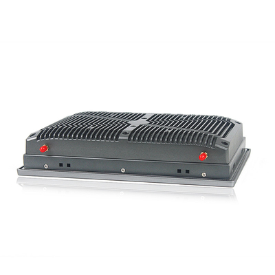 2 LAM 2 COM 10 Inch Industrial Touch PC J1900 مع مفتاح أمامي / USB