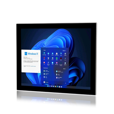 يدعم الكمبيوتر الصناعي الذي يعمل باللمس من الجيل الثامن مقاس 17 بوصة نظام Windows 10 11