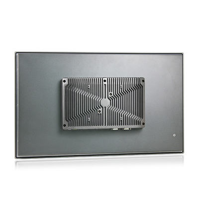 21.5 &quot;LED Rugged Panel كمبيوتر 400 Cd / M2 شبكة مزدوجة 4 USB 2 COM