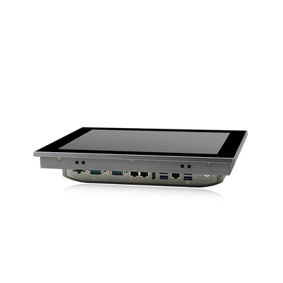 شاشة تعمل باللمس الصناعية مثبتة على الحائط PC J6412 3 * LAN مضمن AIO Front IP65