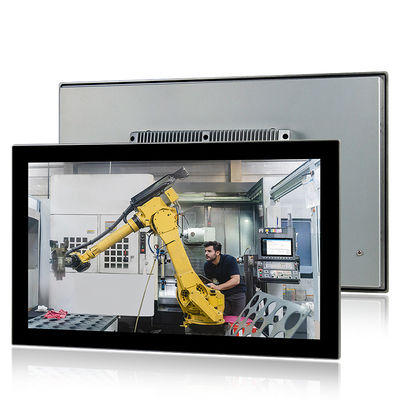 FHD J6412 Sunlight Readable Panel PC IP66 Front Industrial All In One شاشة تعمل باللمس