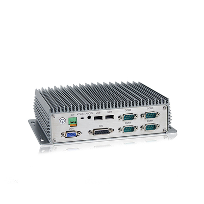 OEM ODM J6412 رباعي النواة كمبيوتر مضمّن وعرة بدون مروحة مع 8xUSB
