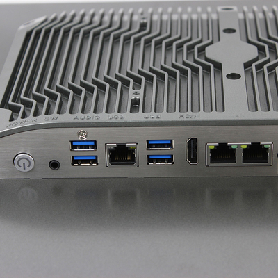 24 بوصة لوحة HMI الصناعية متعددة اللمس Three Lan J6412 4G 128GB