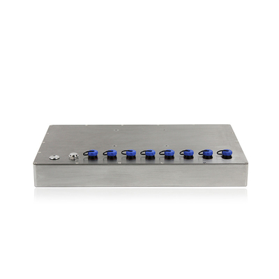 الكل في واحد الصناعية شاشة تعمل باللمس للماء PC IP66 IP69K M12 موصل I / O