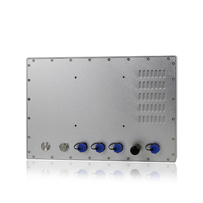 12.1 &quot;TFT LED خارجي مقاوم للماء شاشة تعمل باللمس PC جدار جبل بدون مروحة I5-6200U