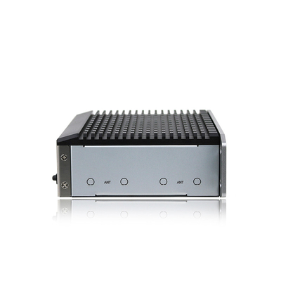 DIN Rail Industrial Fanless Mini PC Windows10 / 11 8gb مع 3 X LAN