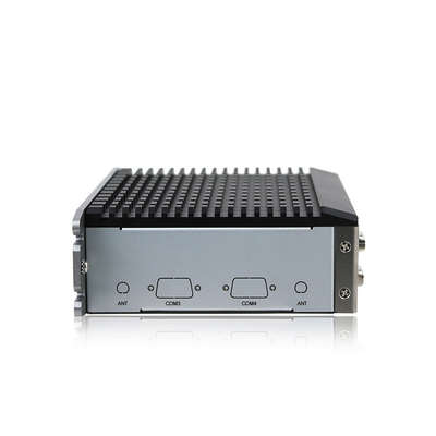 J6412 CPU Industrial Embedded Box PC TPM 2.0 Windows 10/11 نظام Linux Ubuntu