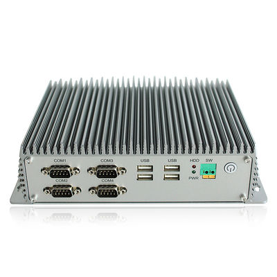 RS232 جهاز كمبيوتر صغير بدون مروحة صناعي