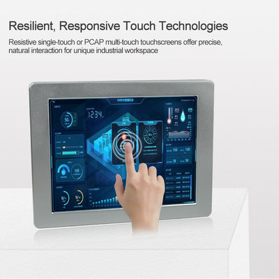 3855U شاشة تعمل باللمس مقاومة للماء ، كمبيوتر سطح المكتب Ip67 Windows Os Touchscreen