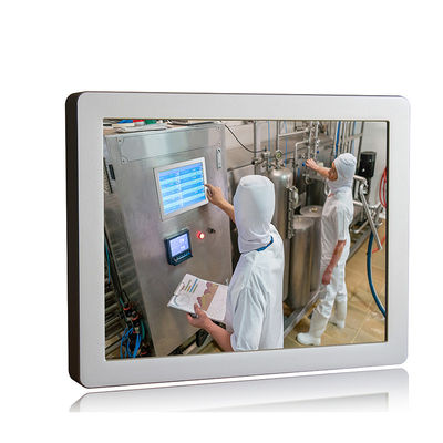 كمبيوتر Core I5 ​​Industrial All In One بشاشة تعمل باللمس مقاس 15 بوصة مقاس Ip66 مقاوم للماء