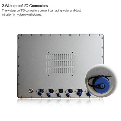 كمبيوتر Core I5 ​​Industrial All In One بشاشة تعمل باللمس مقاس 15 بوصة مقاس Ip66 مقاوم للماء