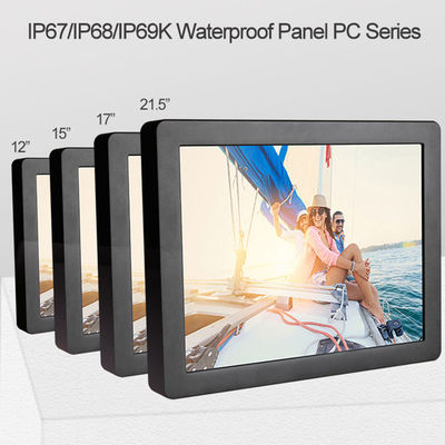 Hmi Vesa Industrial Panel Mount Pc ، Ip69k Touch Panel Computer
