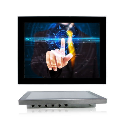 15 بوصة I5 6200u Inox Industrial Panel Pc مع شاشة تعمل باللمس استخدام تعبئة المواد الغذائية