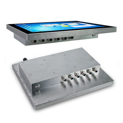 كبلات VGA Windows 7 Panel Pc ، 15 بوصة Ip69k كمبيوتر صناعي متين