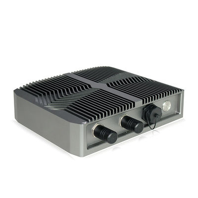 نظام التشغيل Linux Ubuntu IOT X86 الصناعية بدون مروحة Windows 10 ، جهاز كمبيوتر مدمج مدمج OEM
