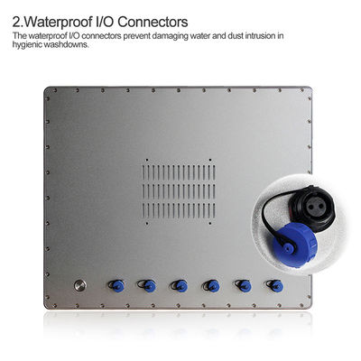 مقاوم للأتربة HMI Panel PC 10 Point Capacitive Touch For Industrial 4.0