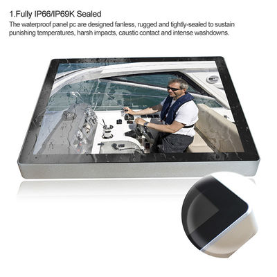 مقاوم للأتربة HMI Panel PC 10 Point Capacitive Touch For Industrial 4.0