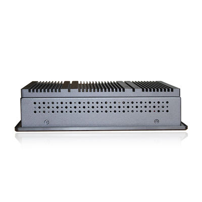 Linux Celeron Industrial Fanless Mini PC ثنائي النواة 3855U AIO تعمل باللمس