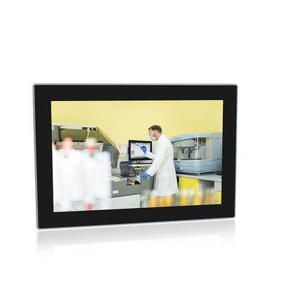 TPM2.0 12 بوصة لوحة تثبيت صناعية للكمبيوتر ، 9V-36V DC 1280 X 800 كمبيوتر صناعي بدون مروحة