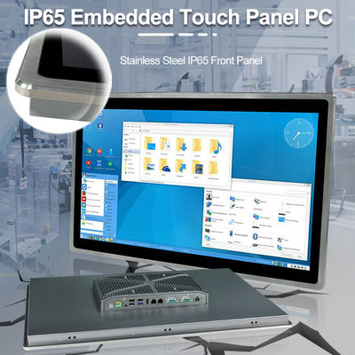 I7 8565U 10 نقاط PCAP الصناعية لوحة اللمس PC Rugged 8th Generation Intel Core