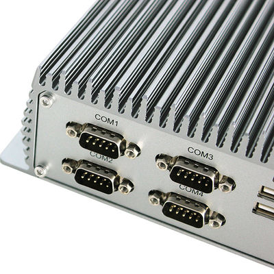 Windows7 Rugged Embedded Computer 4 * RS232 الاستخدام الصناعي