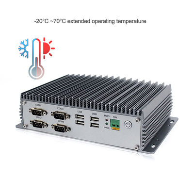 ODM I5 8265U 24vdc Dual Lan Industrial Box PC لأنظمة IOT