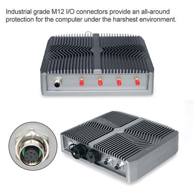 RS232 Windows Industrial Pc ، I7 8565U Embedded Computer Solutions Fanless Micro Pc