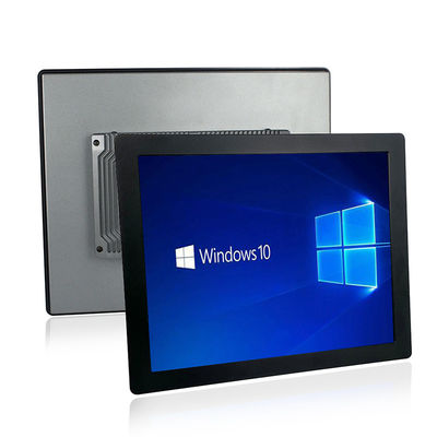 30W 1280x1024 شاشة تعمل باللمس مقاومة للماء PC 17 بوصة سطح المكتب X86 IP65 FCC VGA