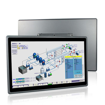 Linux HMI Multi Touch Panel Pc ، 24 بوصة شاشة تعمل باللمس الصناعية