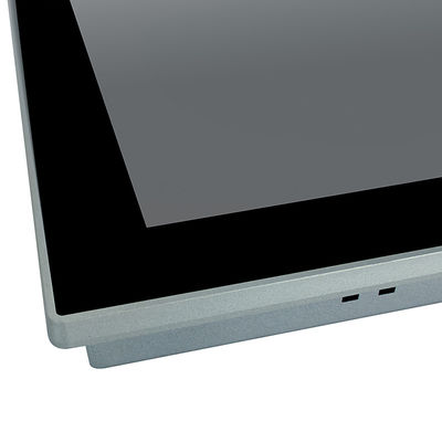 1280 × 1024 NTSC شاشة تعمل باللمس بالسعة 450cd / M2 سبائك الألومنيوم PCAP